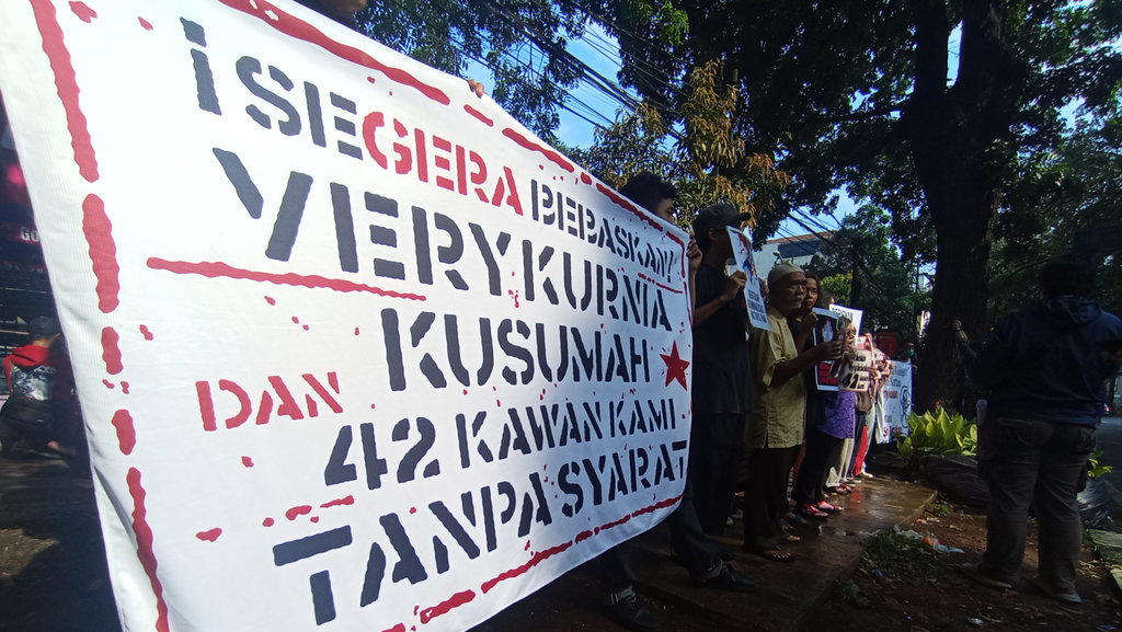 Aksi Solidaritas Very Kurnia