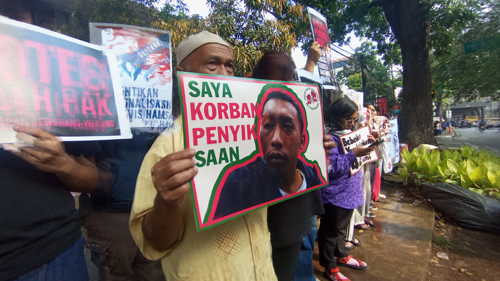 Aksi Solidaritas Very Kurnia