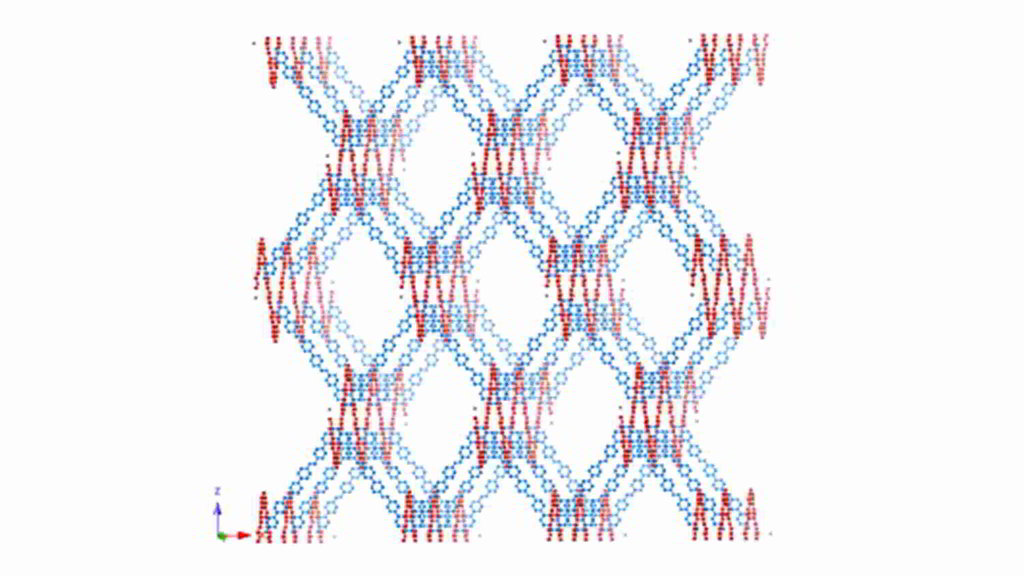Molecular Weaving. FOTO/Wikipedia Molecular Weaving