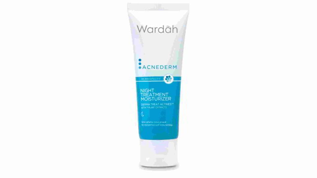 Wardah Acnederm Night Treatment Moisturizer. FOTO/wardahbeauty.com/ Wardah Acnederm Night