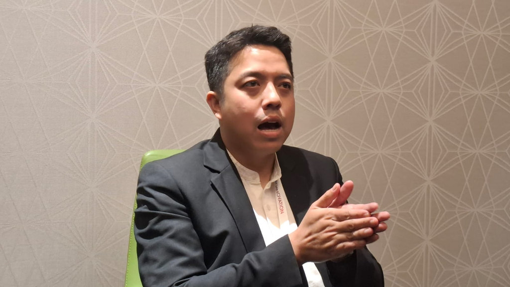 Partnership and Community Advisor MAJA Group, Omar Karim Prawiranegara. (FOTO/Dok. Rachmadin Ismail) Technovation Smoke-Free by PMI