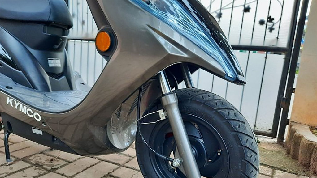 Ilustrasi Motor Kymco. (ANTARA/Chairul Rohman) Ilustrasi Motor Kymco