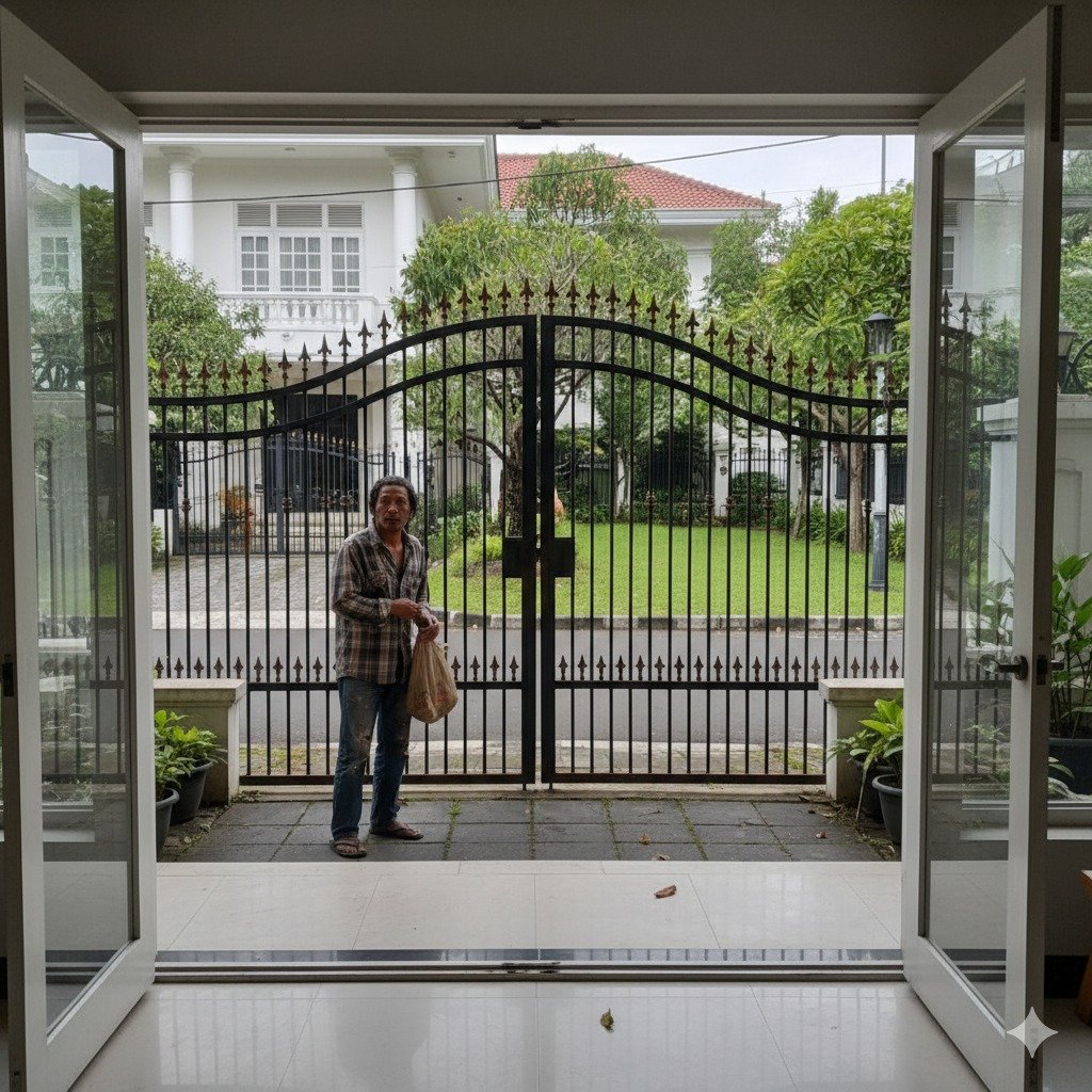 Prompt Gemini Prank Gelandangan Masuk Rumah