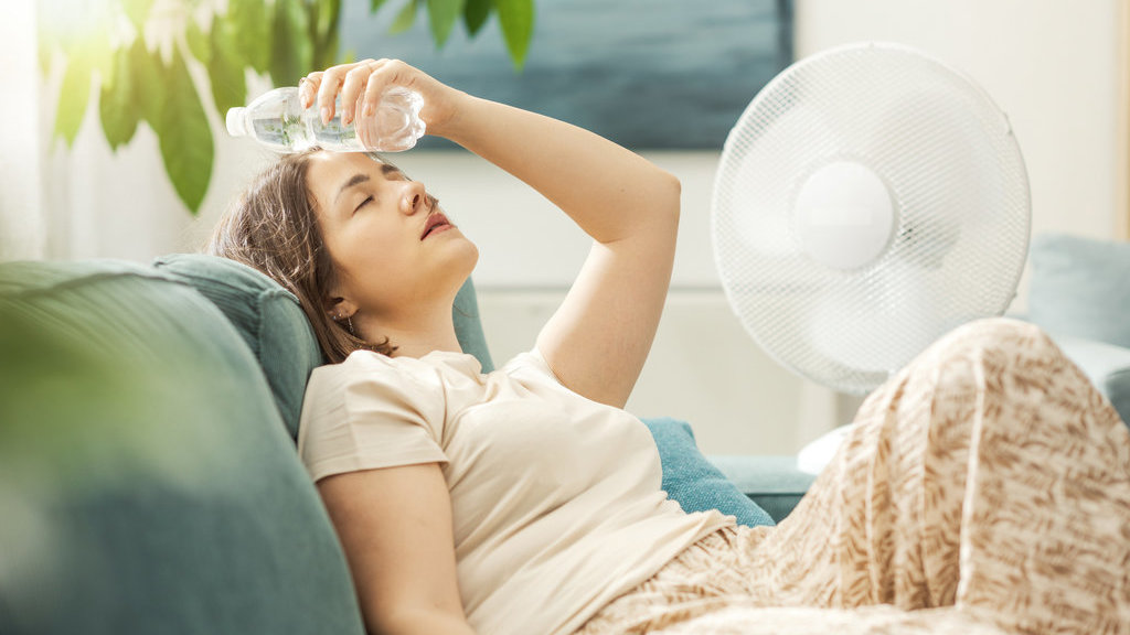 Ilustrasi cuaca panas. FOTO/iStockphoto Ilustrasi cuaca panas