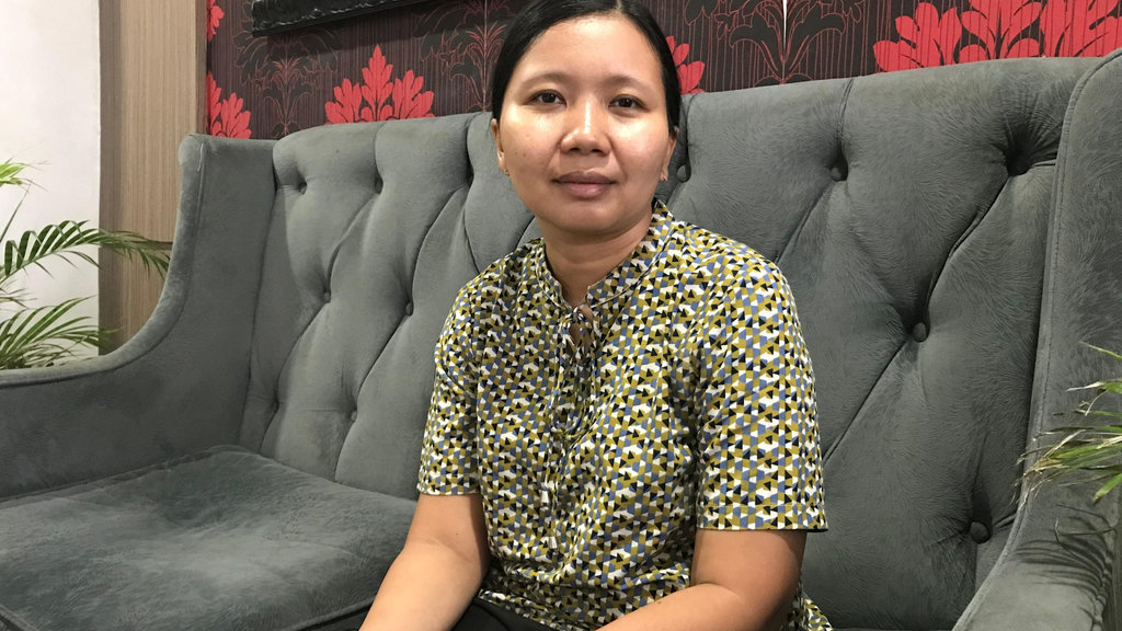 Program Manager LKiS, Novi saat diwawancarai pada Selasa, (14/10/2025). tirto.id/ Abdul Haris Program Manager LKiS Novi