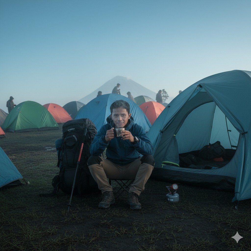 Prompt Gemini di Gunung Merbabu