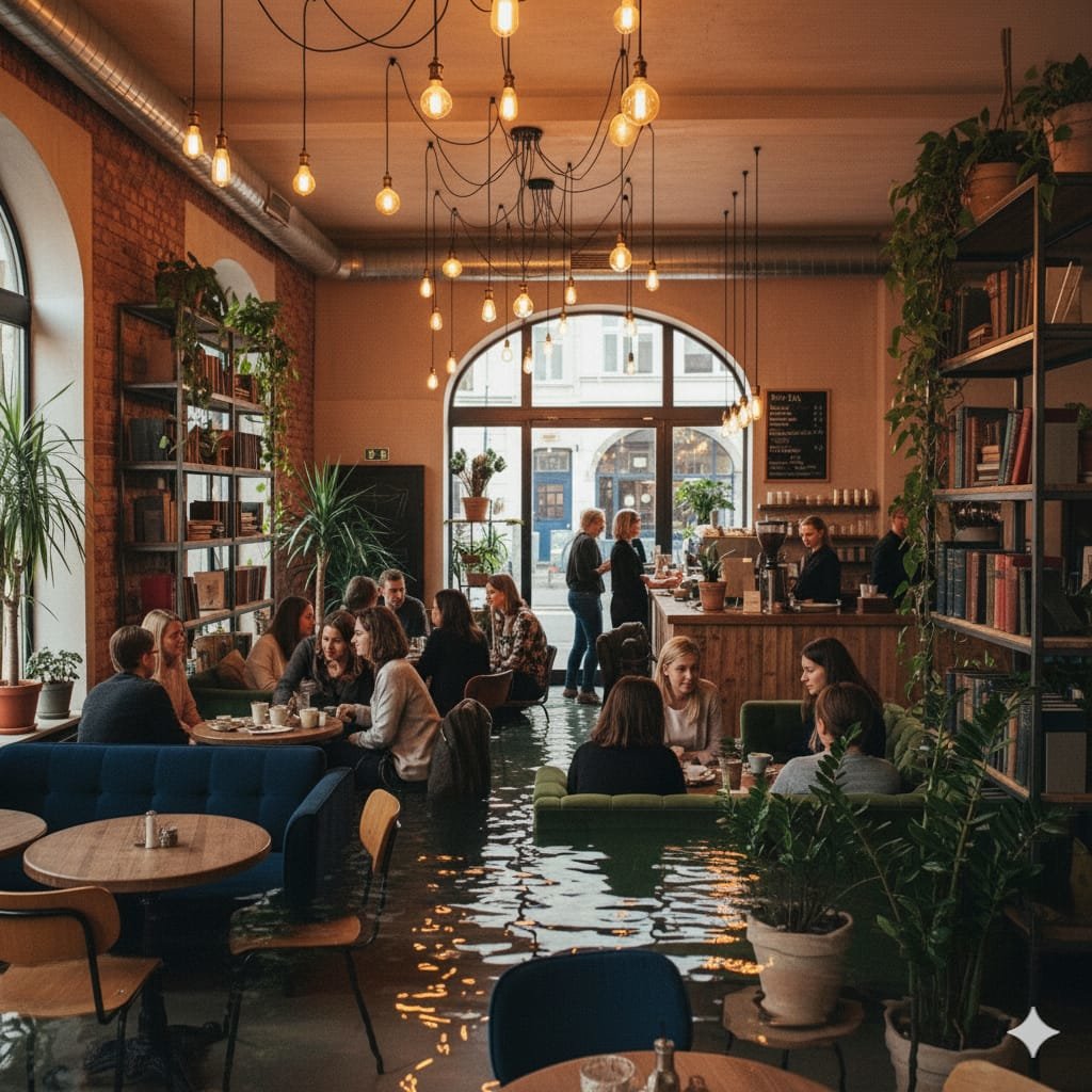 Prompt AI Efek Banjir. foto/gemini ai Prompt AI Efek Banjir