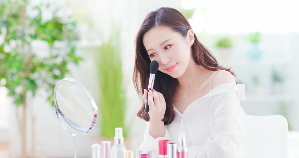 Ilustrasi korean look make up