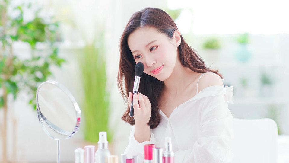 Ilustrasi korean look make up