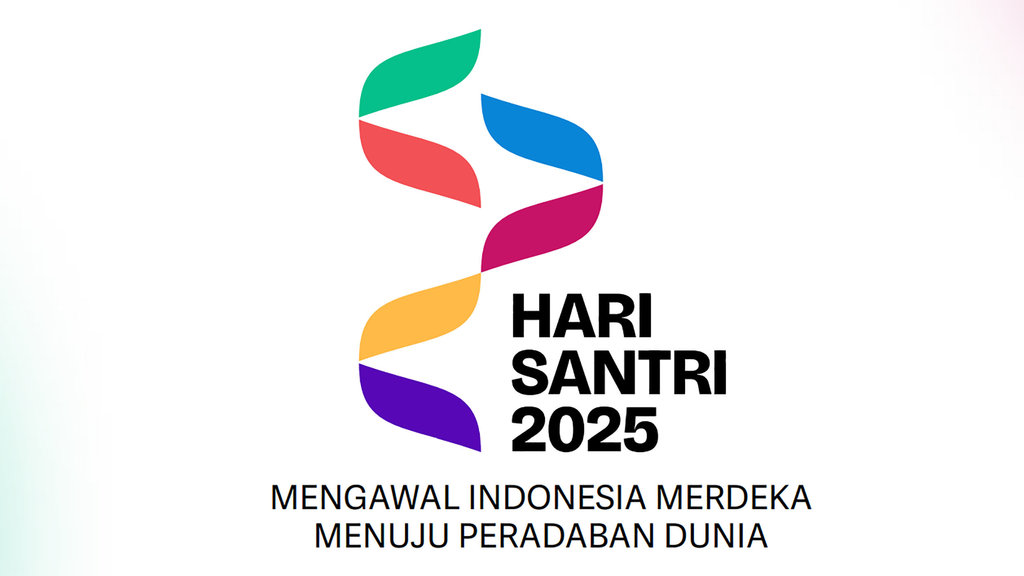 Logo Hari Santri 2025. foto/Kemenag Logo Hari Santri 2025