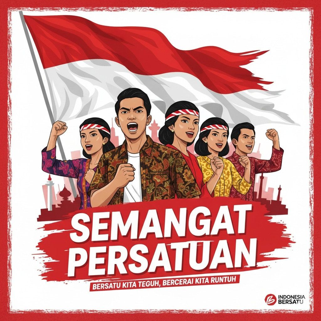 Desain Flyer Sumpah Pemuda. FOTO/Gemini AI Desain Flyer Sumpah Pemuda