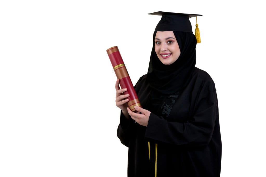 model hijab wisuda. FOTO/iStockphoto Model Hijab Wisuda