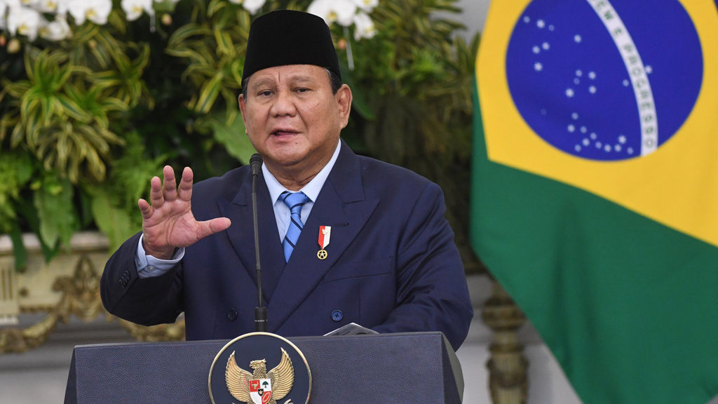 Presiden Prabowo terima kunjungan Presiden Brazil