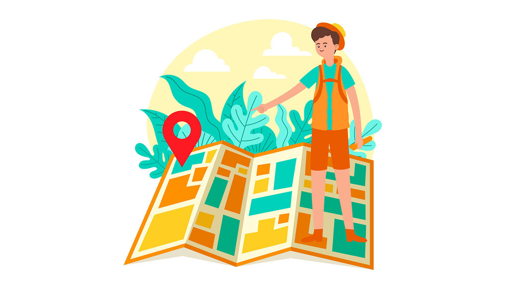 Ilustrasi Peta Dunia