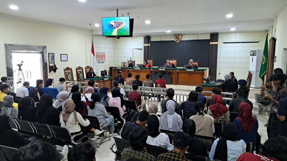 sidang putusan kasus May Day 