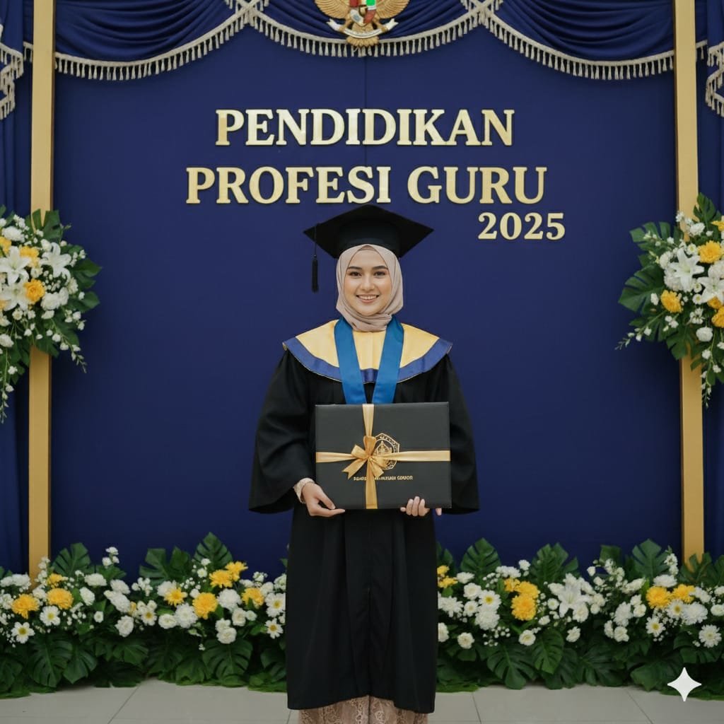 Prompt AI Wisuda PPG. foto/gemini ai Prompt AI Wisuda PPG