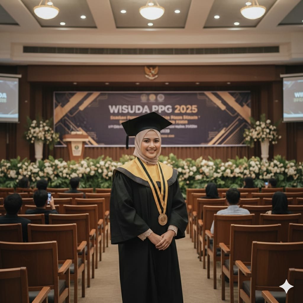 Prompt AI Wisuda PPG. foto/gemini ai Prompt AI Wisuda PPG