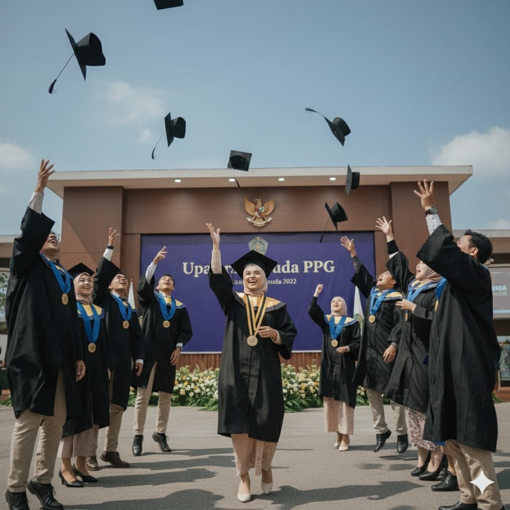 Prompt AI Wisuda PPG. foto/gemini ai Prompt AI Wisuda PPG