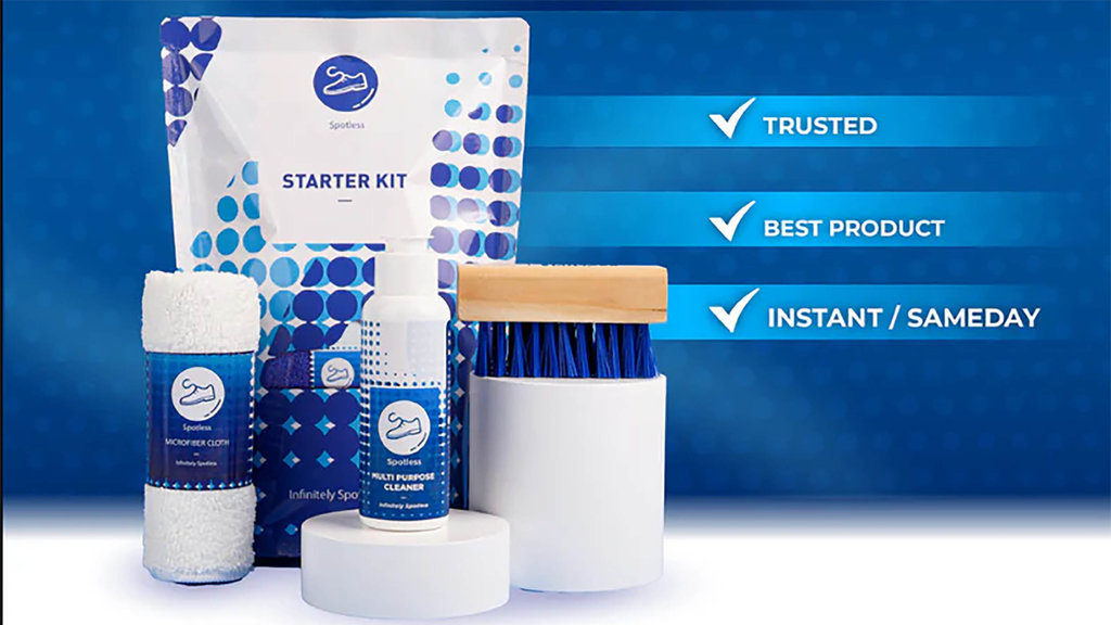 Spotless Shoe Cleaner. foto/Spotless Spotless Shoe Cleaner.