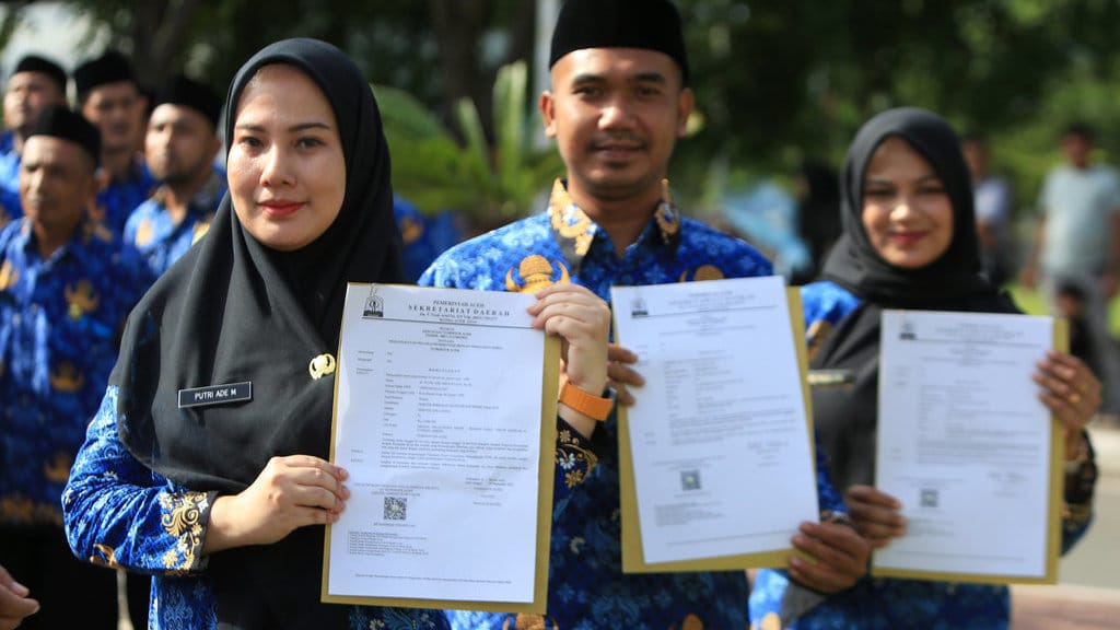 Penyerahan SK PPPK Tahap-II Provinsi Aceh