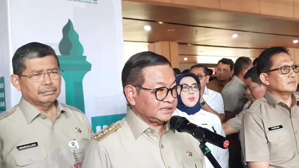 Gubernur DKI Jakarta Pramono Anung di Jakarta, Senin (3/11/2025). ANTARA/Lia Wanadriani Santosa Pramono Anung