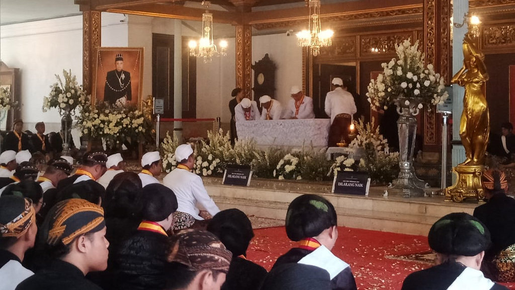 Suasana Keraton Kasunanan Surakarta