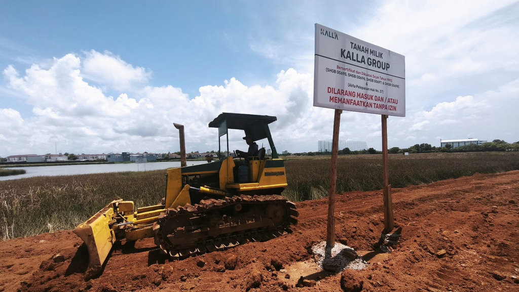 Sengketa Lahan KALLA Group dengan PT GMTD. Tirto.id/MN Abdurrahman Sengketa Lahan KALLA Group dengan PT GMTD