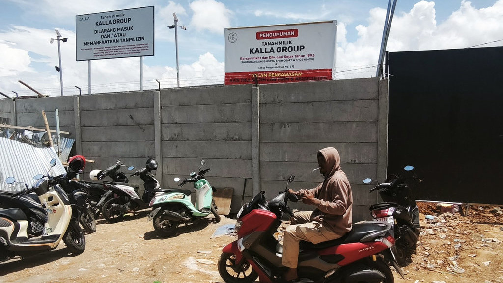 Sengketa Lahan KALLA Group dengan PT GMTD. Tirto.id/MN Abdurrahman Sengketa Lahan KALLA Group dengan PT GMTD