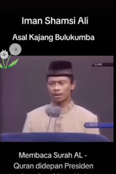 Periksa Fakta Imam Shamsi Ali Baca Alquran. foto/hotline periksa fakta tirto Periksa Fakta Imam Shamsi Ali Baca Alquran