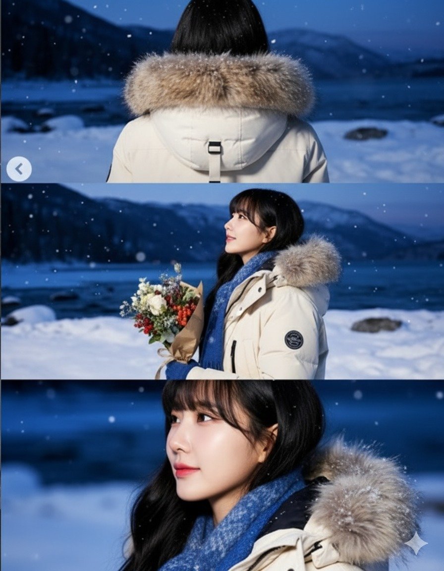 Prompt Gemini AI Foto di Salju. foto/Gemini ai Prompt Gemini AI Foto di Salju