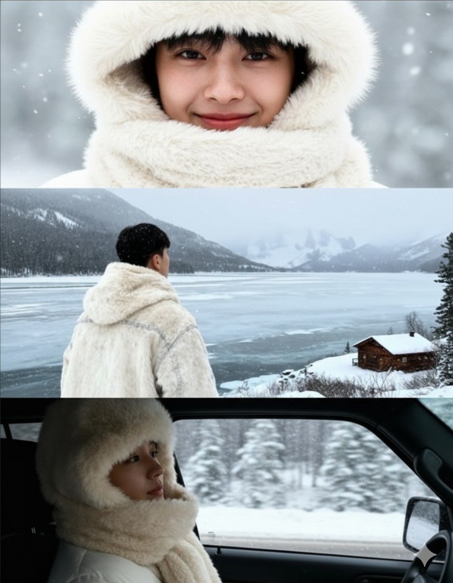 Prompt Gemini AI Foto di Salju. foto/gemini ai Prompt Gemini AI Foto di Salju