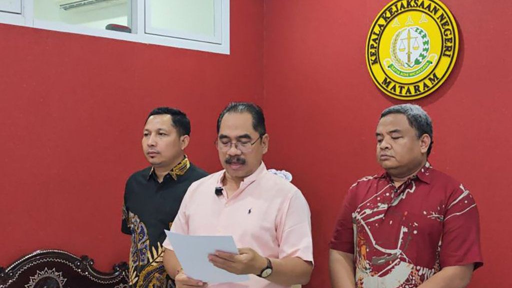 konpers korupsi pokir DPRD Lombok Barat