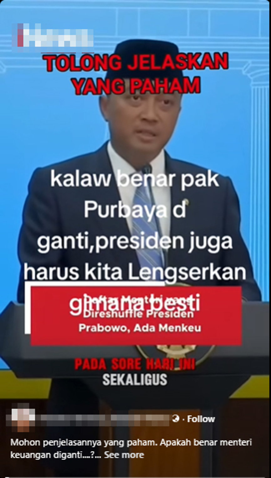 Header periksa Fakta Video Mensesneg