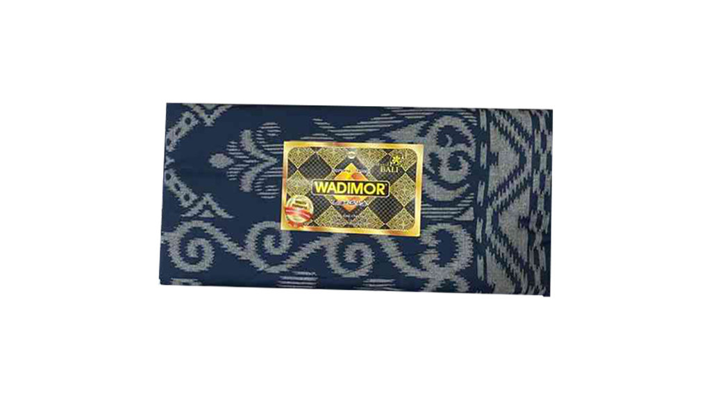 Sarung Wadimor Sarung Tenun Bali. FOTO/Istimewa Sarung Wadimor Sarung Tenun Bali
