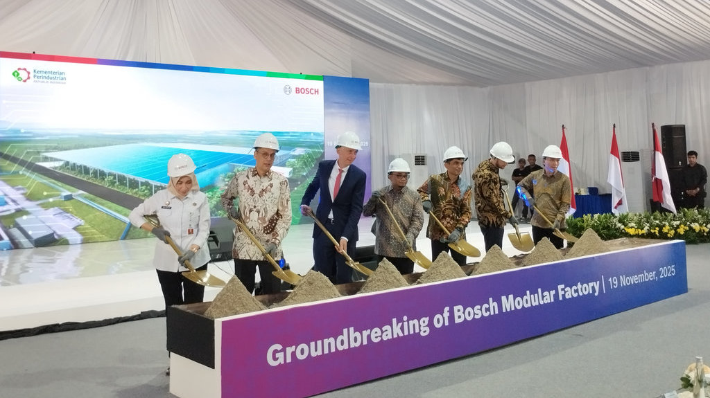 Bosch Resmikan Pabrik Modular Pertama di Indonesia