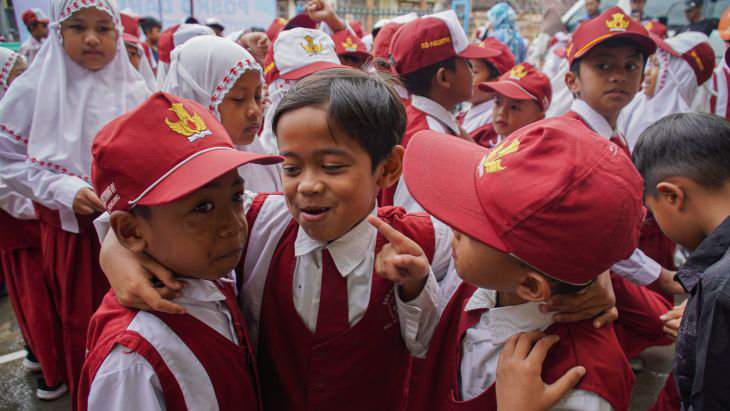Pembelajaran Siswa Terdampak Erupsi Sumeru