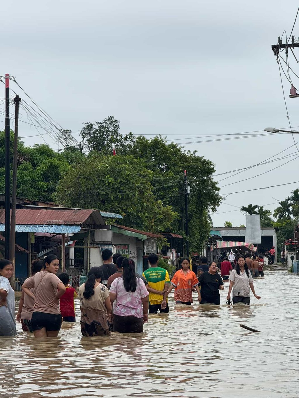 Kondisi Pasca banjir Sumut