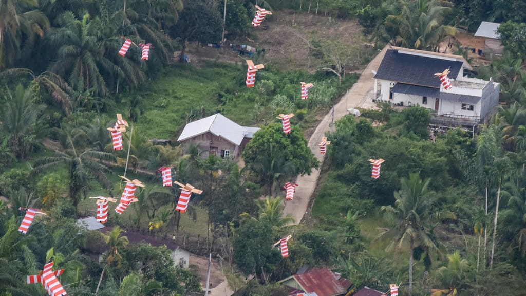TNI AU kirim bantuan helibox ke Kabupaten Aceh Tamiang