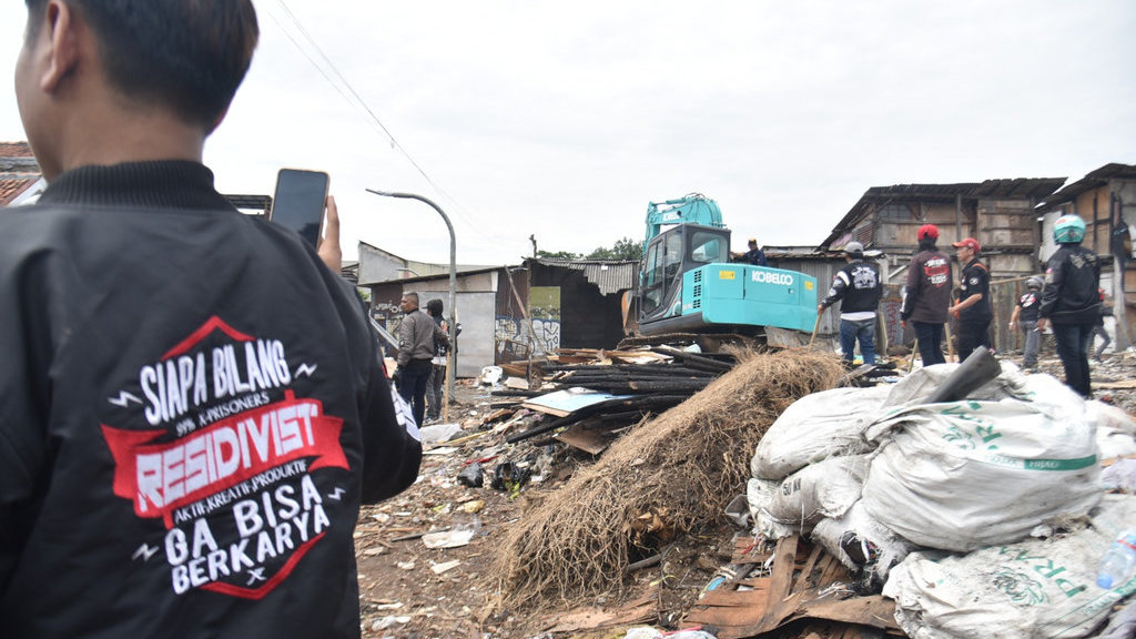 pengosongan lahan sengketa Sukahaji