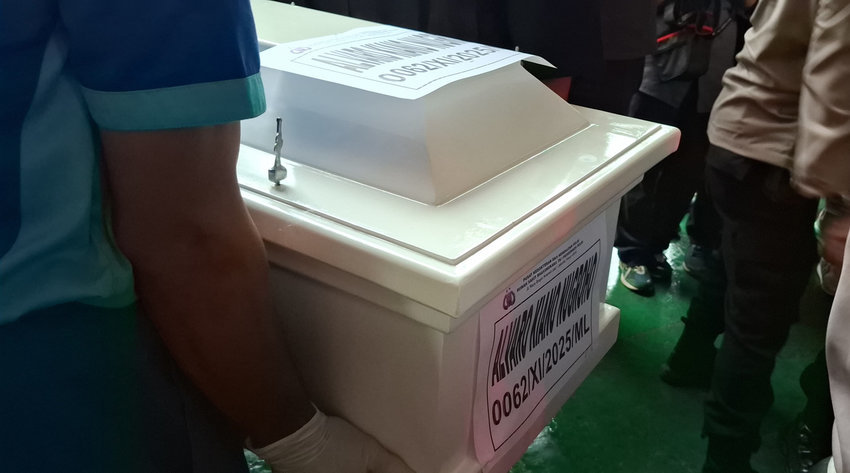 Polisi Serahkan Jenazah Alvaro Kepada Pihak Keluarga