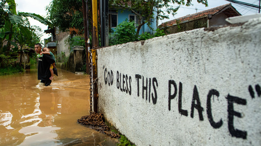 Banjir di Kabupaten Bandung meluas