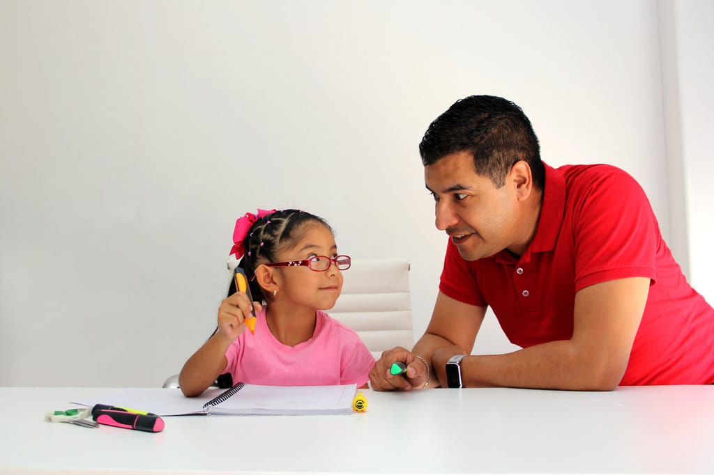 Ilustrasi Parents Teaching Day