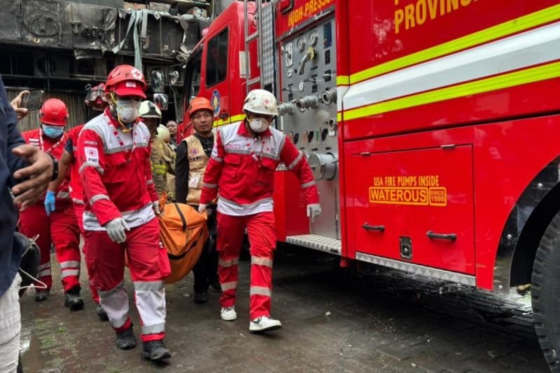 Kebakaran Gedung Terra Drone, 22 Korban Tewas 3 Kebakaran Gedung Terra Drone, 22 Korban Tewas