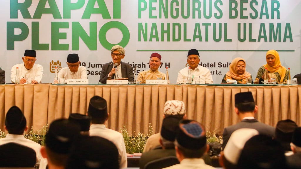 Pembukaan rapat pleno PBNU