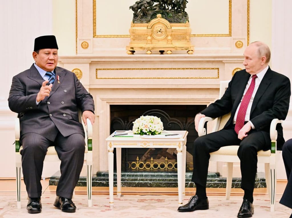 Temui Putin, Prabowo Janji Awasi Hubungan Moneter RI-Rusia