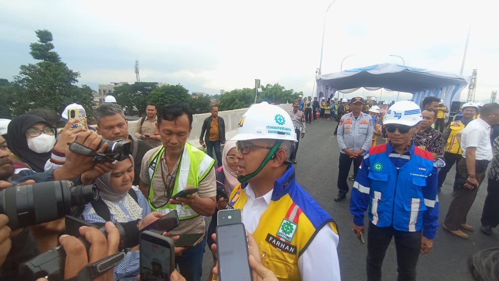 Pengerjaan Flyover Nurtanio di Kota Bandung