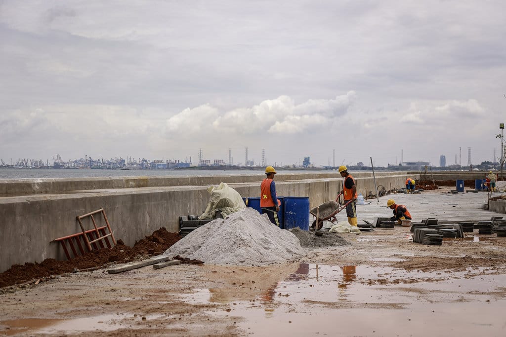Progres pembangunan NCICD Segmen Ancol Barat