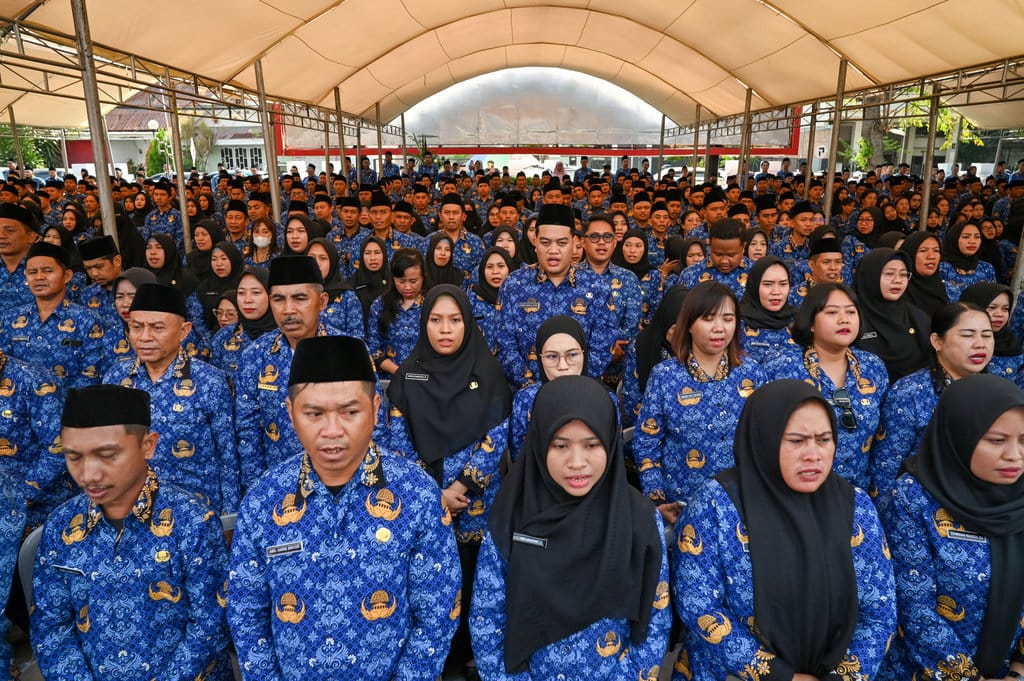 Pelantikan PPPK paruh waktu Pemprov Sulteng