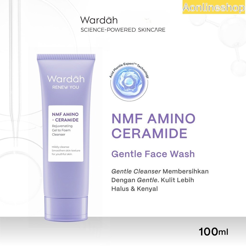 AS Sabun Cuci Muka Wardah Renew You Anti Aging Facial Wash 100 ML
