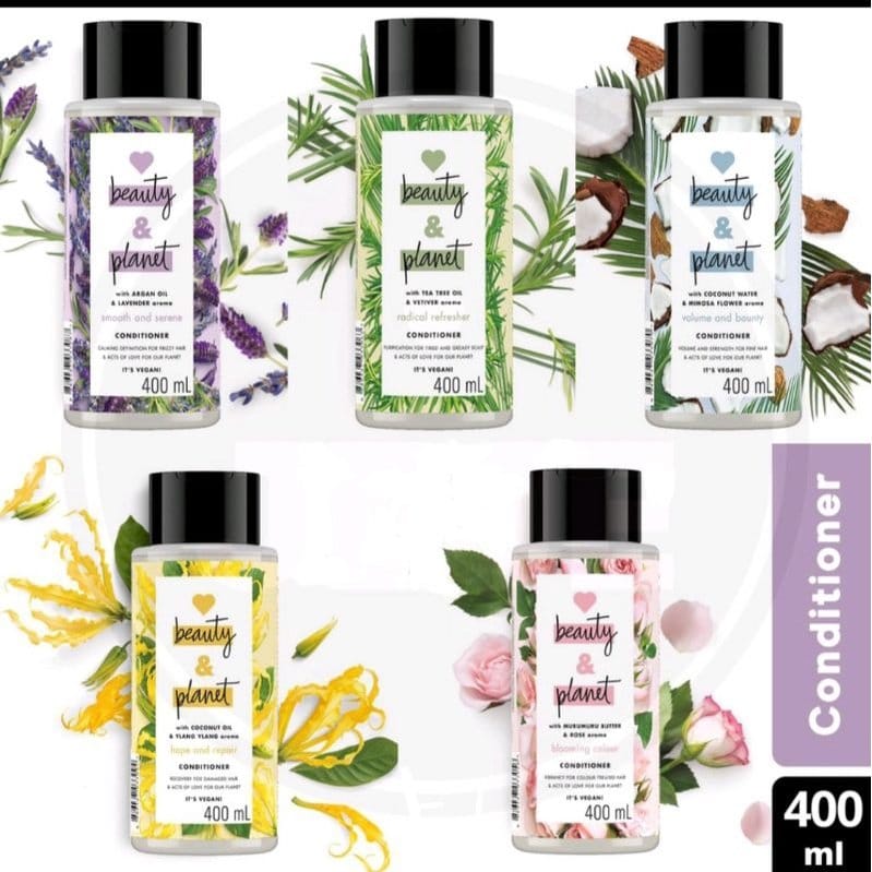 Love Beauty And Planet Shampo&Conditioner  Murumuru Butter&Rose Blooming Colour 400 ML